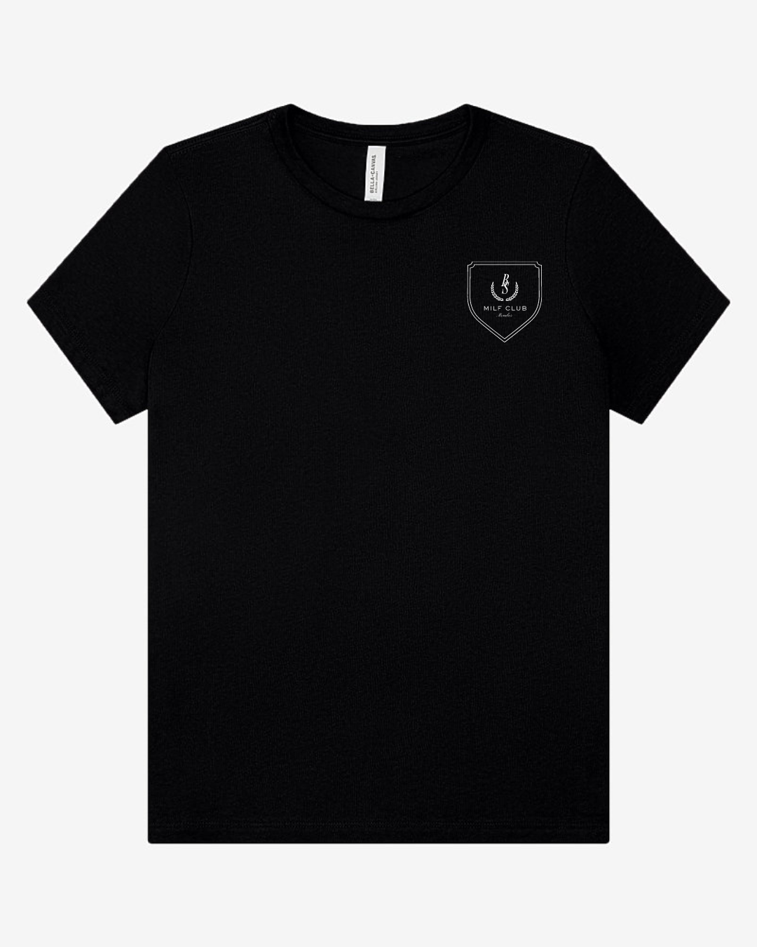 Bottle Service Milf Club Crest Tee