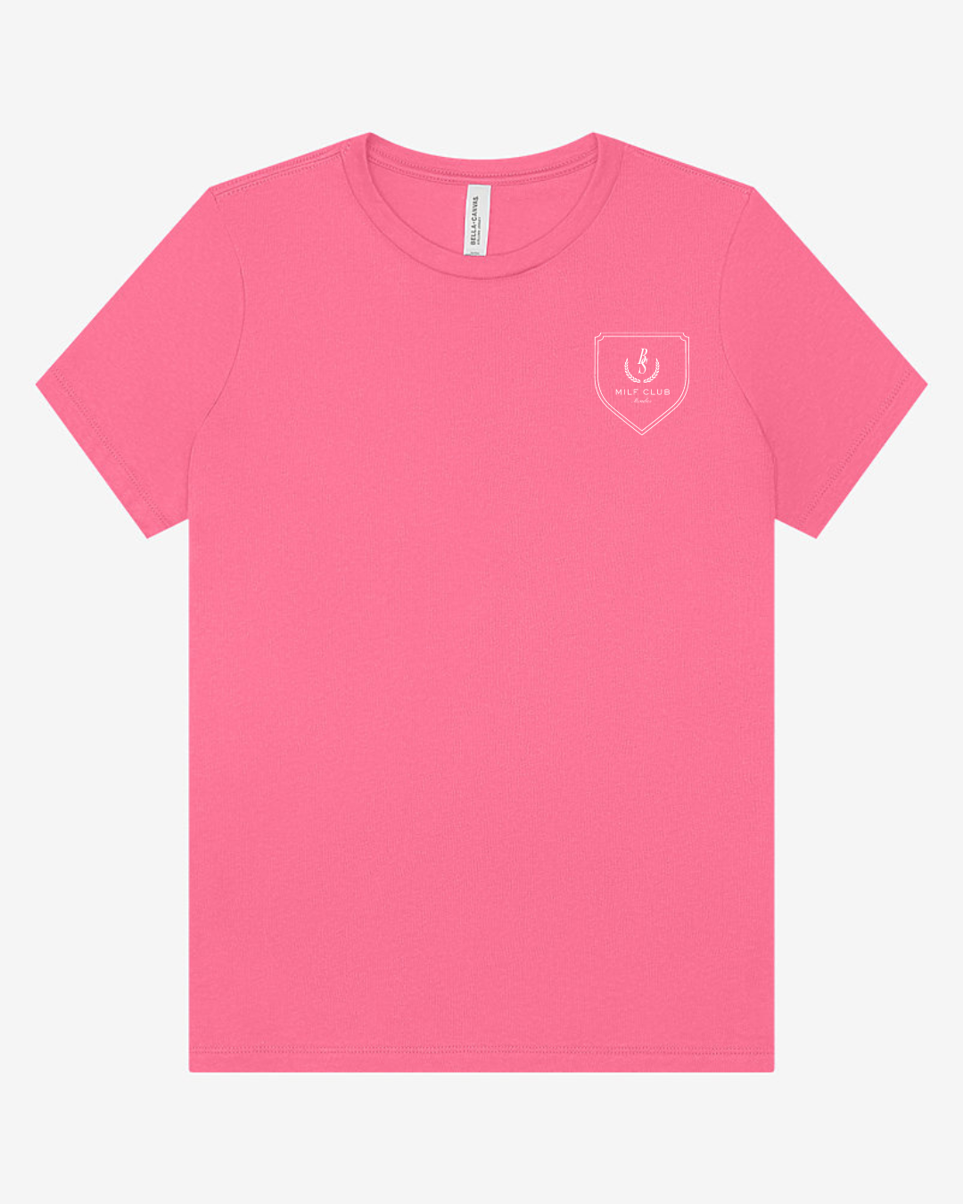 Bottle Service Milf Club Crest Tee