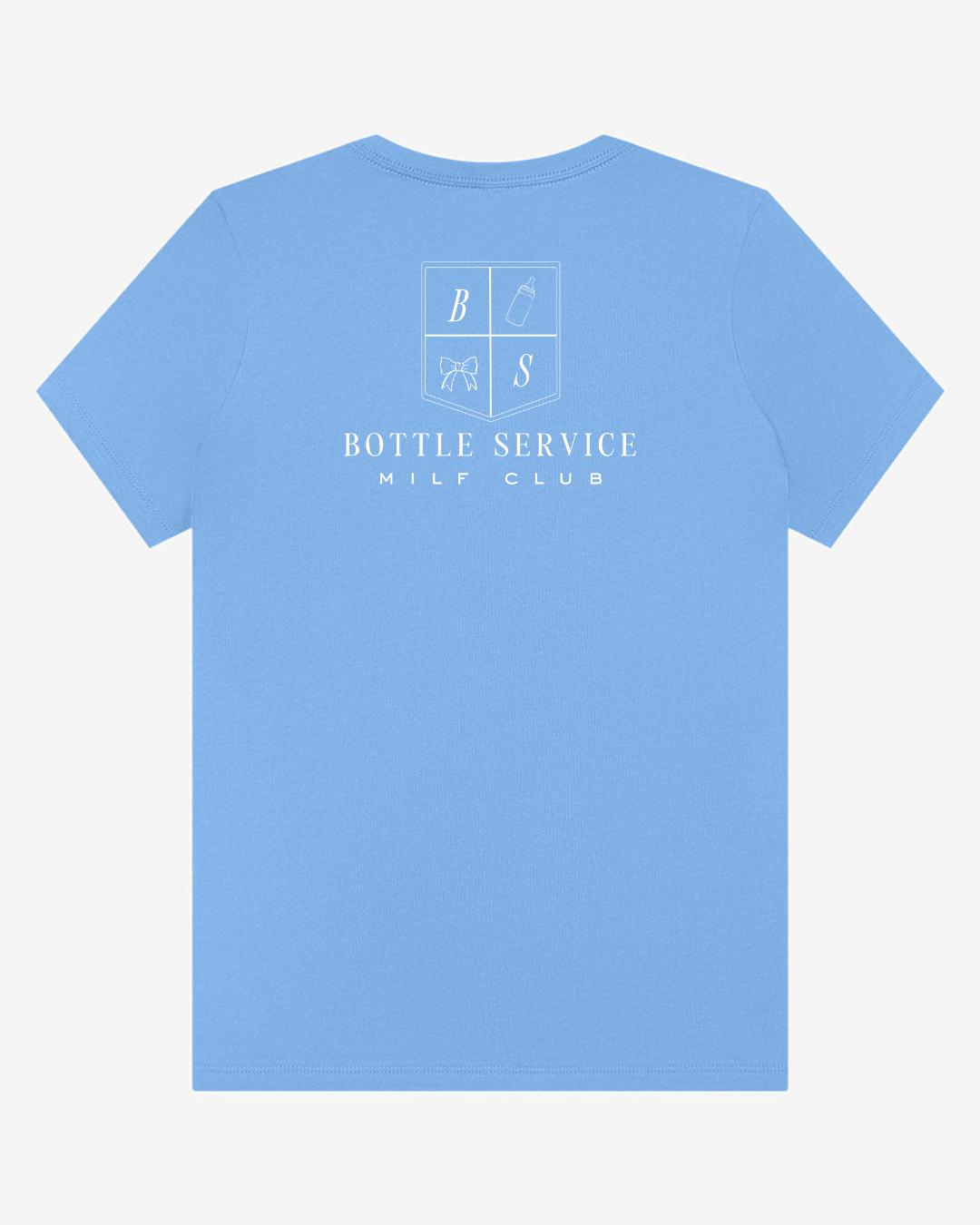 Bottle Service Milf Club Crest Tee