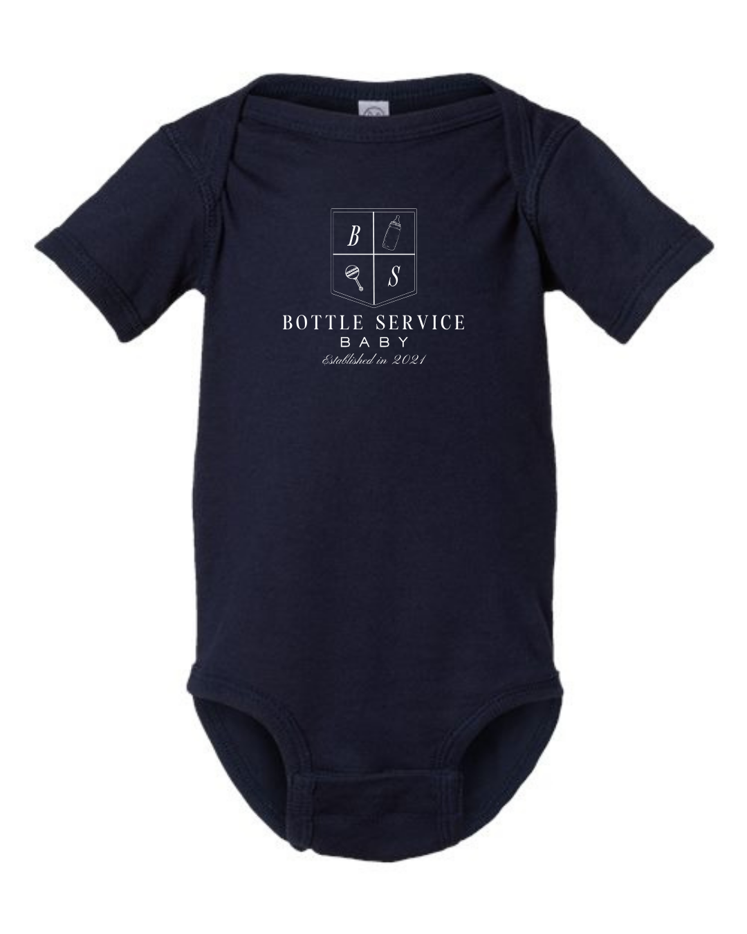 Bottle Service Baby! Rattle CUSTOM  Baby Onesie